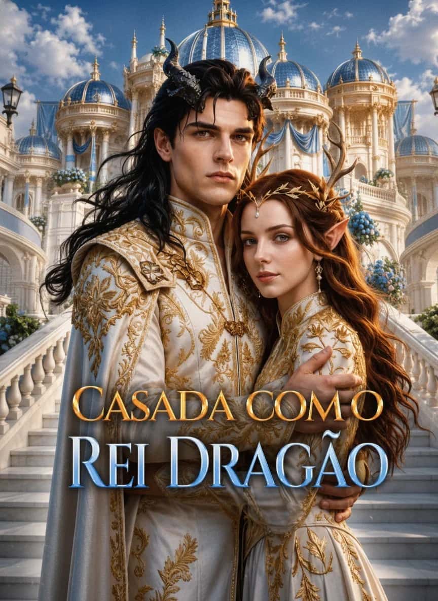 Capa do mini dorama Casada com o Rei Dragão