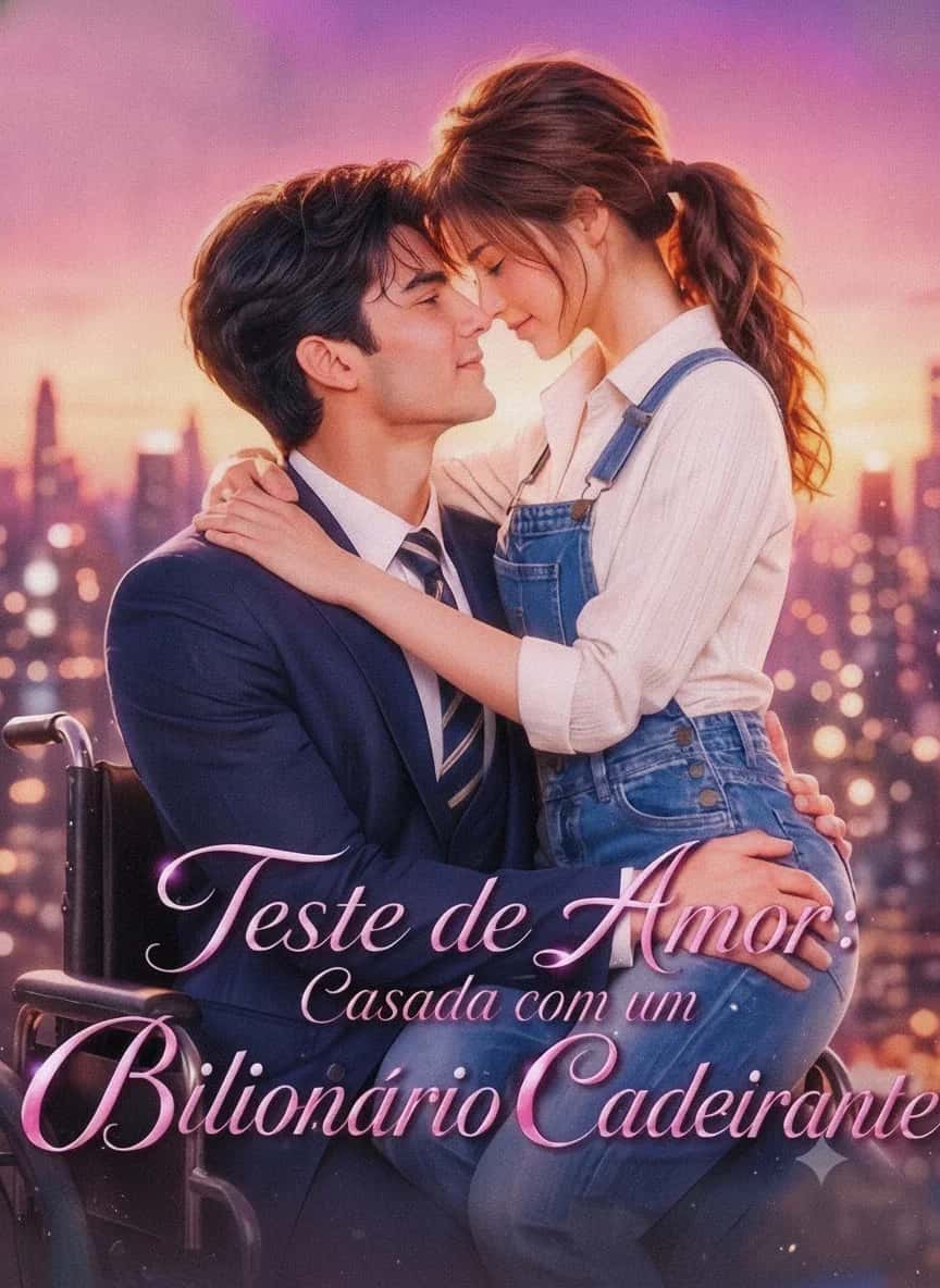 Capa do mini dorama Teste de Amor: Casada com um Bilionário Cadeirante