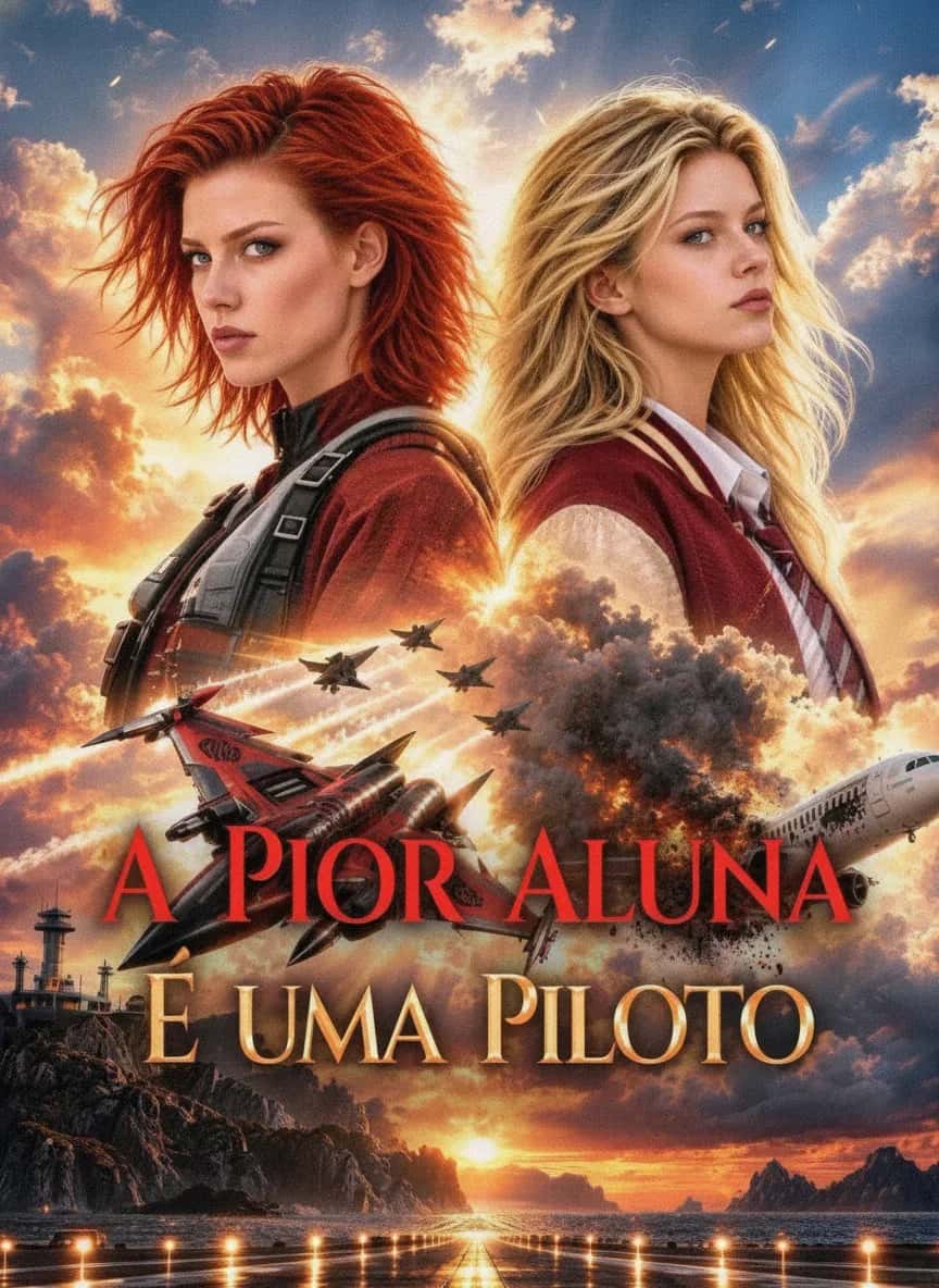 Capa do mini dorama A Pior Aluna é uma Piloto