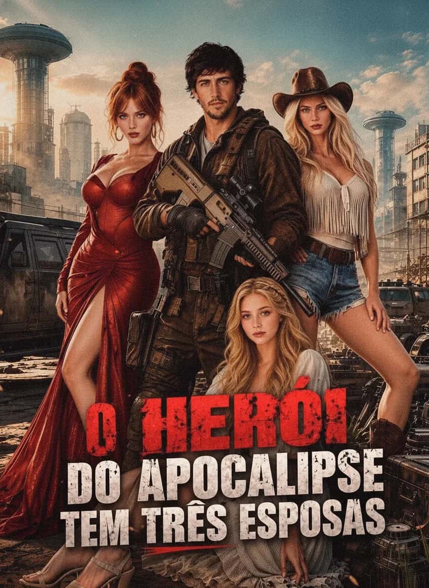 Capa do mini dorama O Herói do Apocalipse Tem Três Esposas