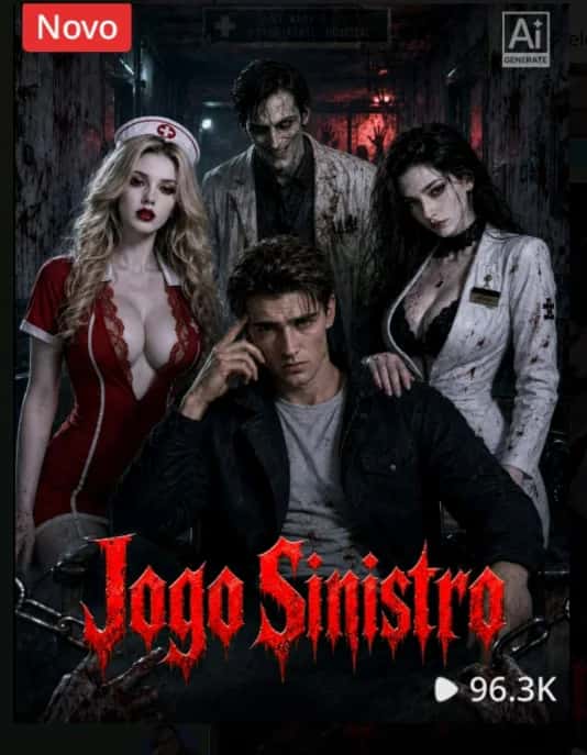Capa do mini dorama Jogo Sinistro