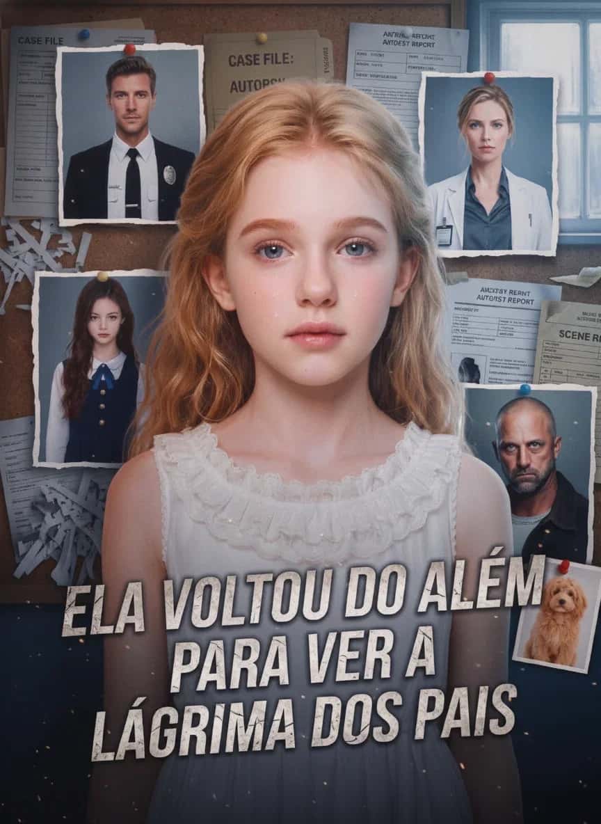Capa do mini dorama Ela Voltou do Além para Ver a Lágrima dos Pais
